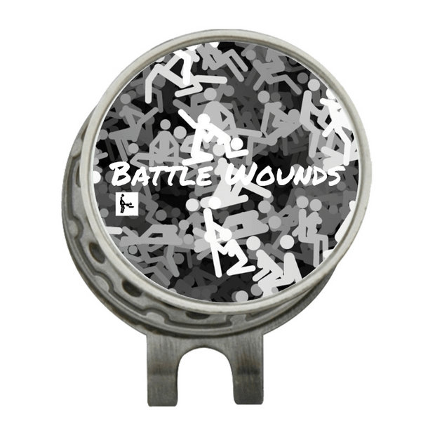 Hat Clip Ball Marker Silver