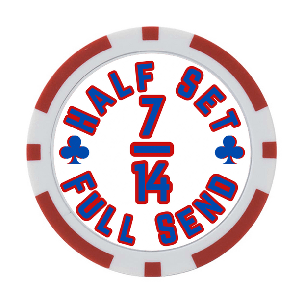 30 Poker Chips in Tube