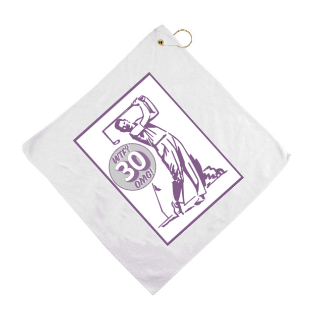 Custom 16" x 16" Golf Towel