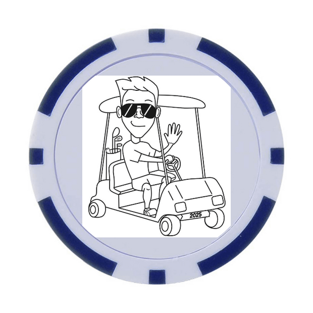 30 Poker Chips in Tube