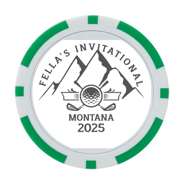 30 Poker Chips in Tube