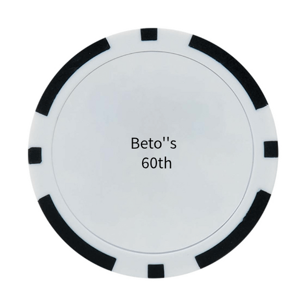 30 Poker Chips in Tube