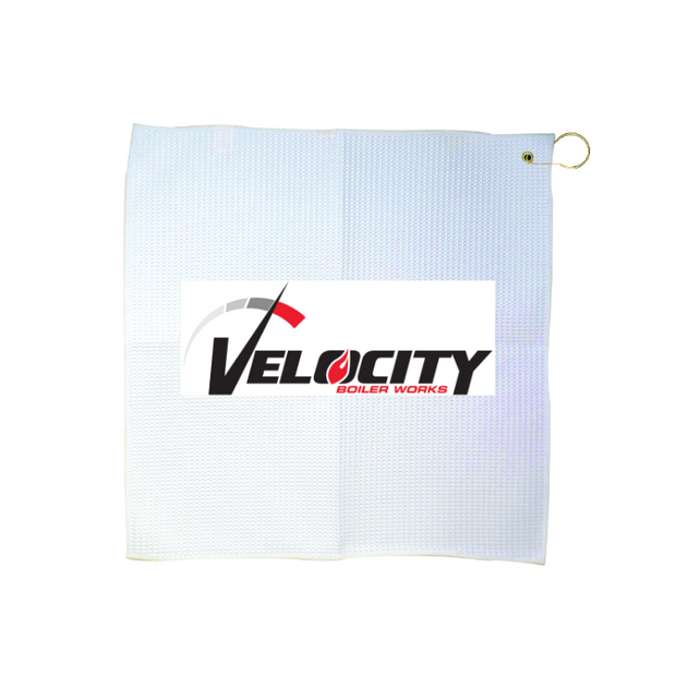Custom 16" x 16" Waffle Golf Towel