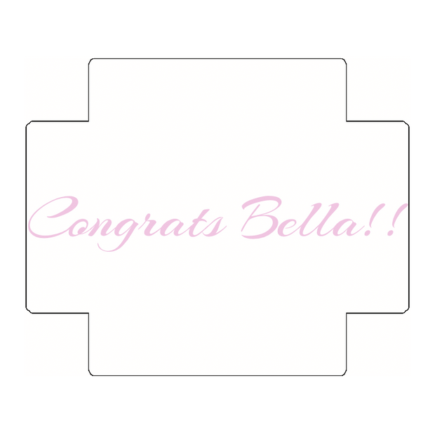 Custom Golf Ball Dozen Box Lid