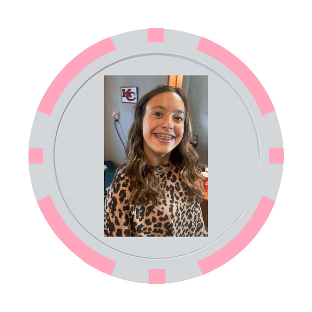 30 Poker Chips in Tube