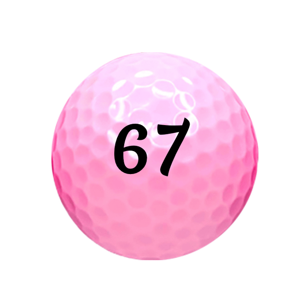 Value Golf Balls Light Pink