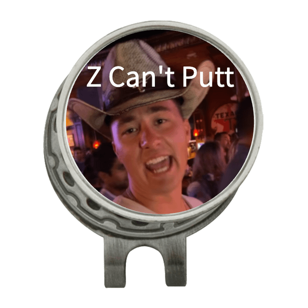 Hat Clip Ball Marker Silver