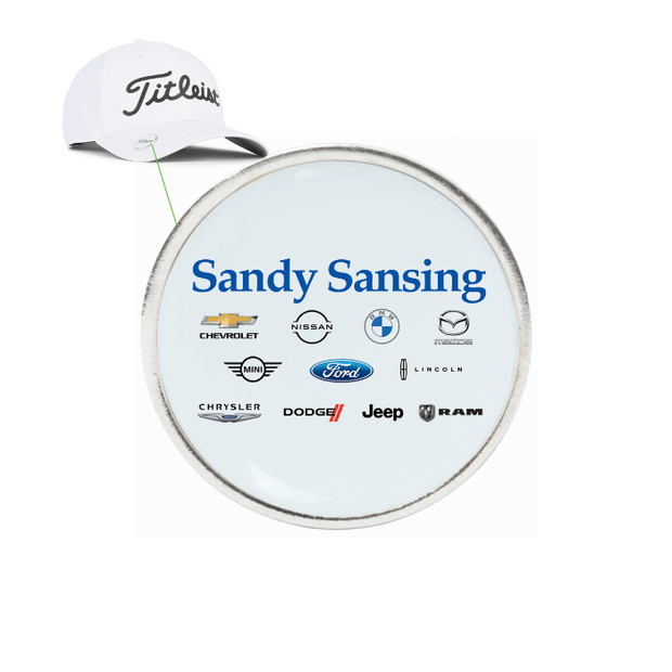 Titleist Custom White Players Performance Ball Marker Hat