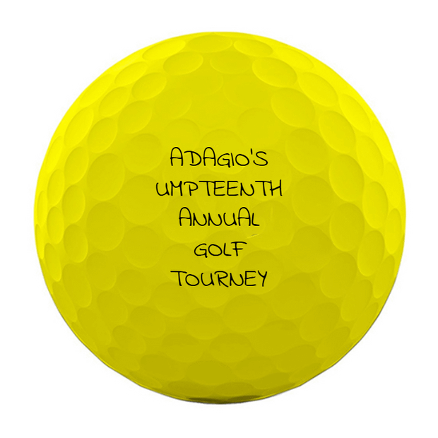 Wilson 50 Elite Yellow Golf Balls