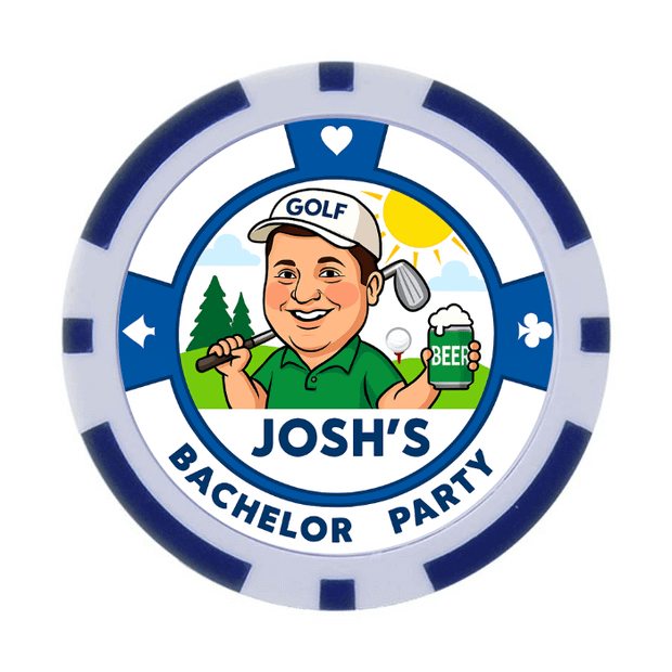 30 Poker Chips in Tube