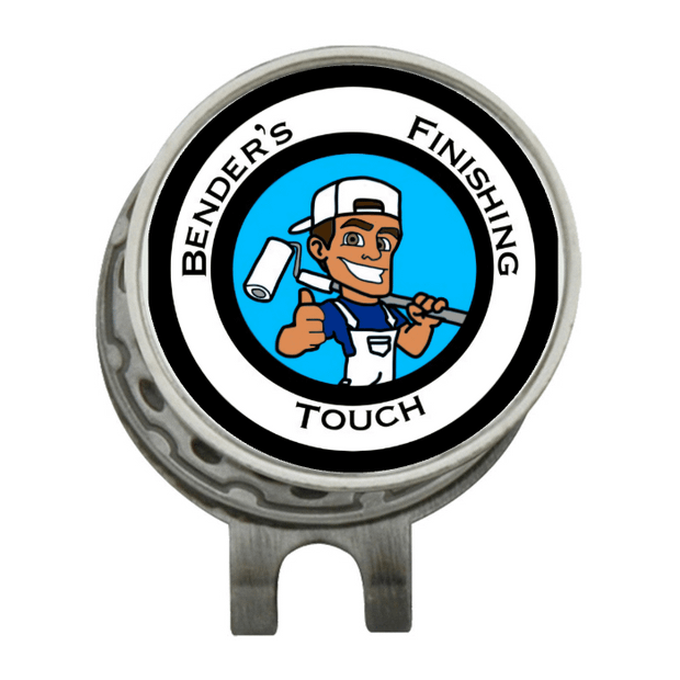 Hat Clip Ball Marker Silver