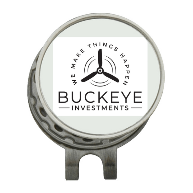 Hat Clip Ball Marker Silver