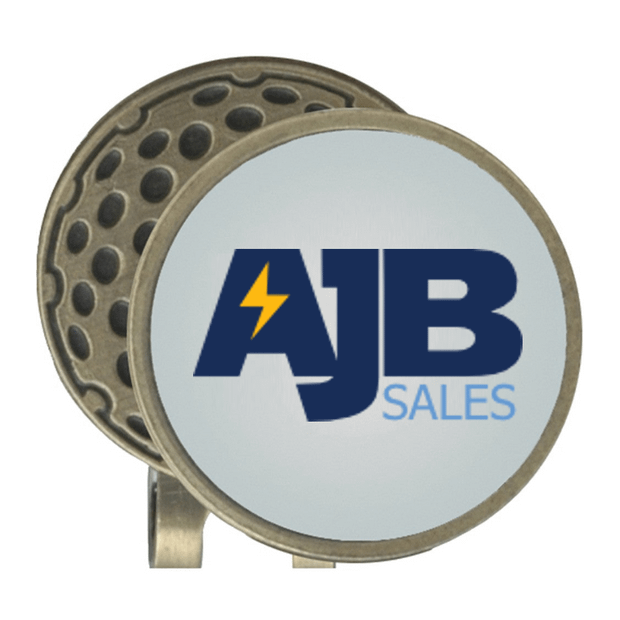 Hat Clip Ball Marker Brass