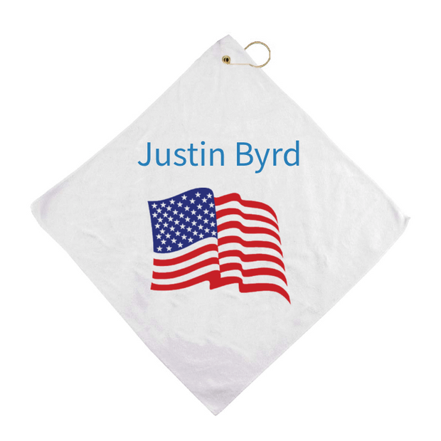 Custom 16" x 16" Golf Towel
