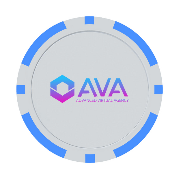 30 Poker Chips in Tube