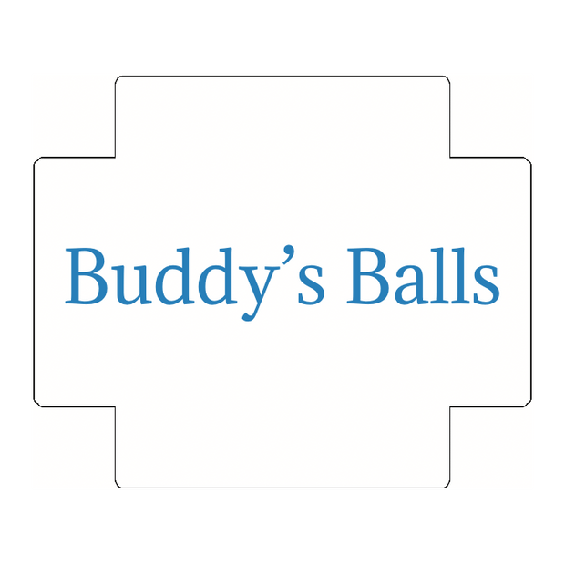 Custom Golf Ball Dozen Box Lid