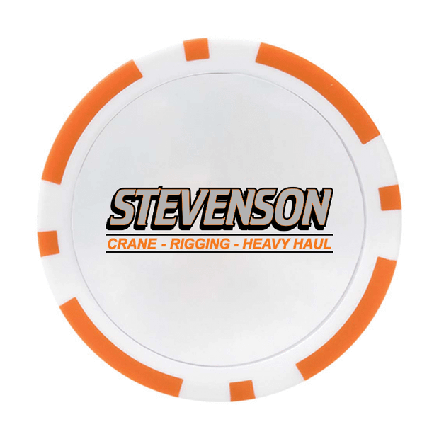 30 Poker Chips in Tube