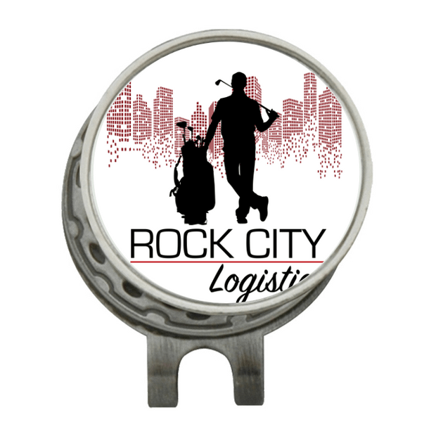 Hat Clip Ball Marker Silver