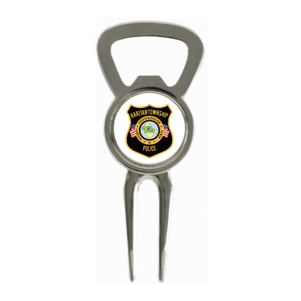 Divot Tool Bottle Opener Shiny Silver