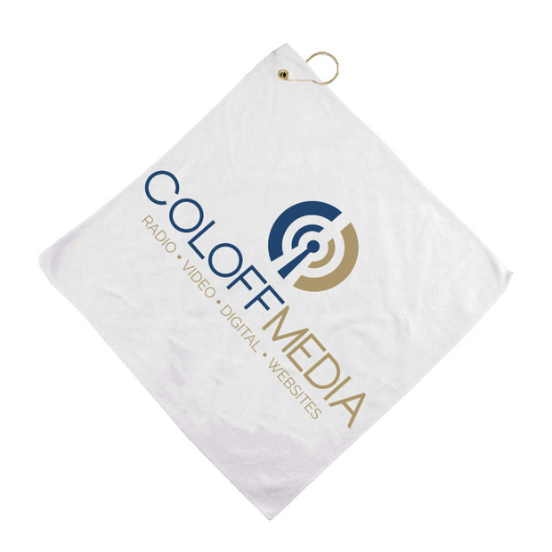 Custom 16" x 16" Golf Towel