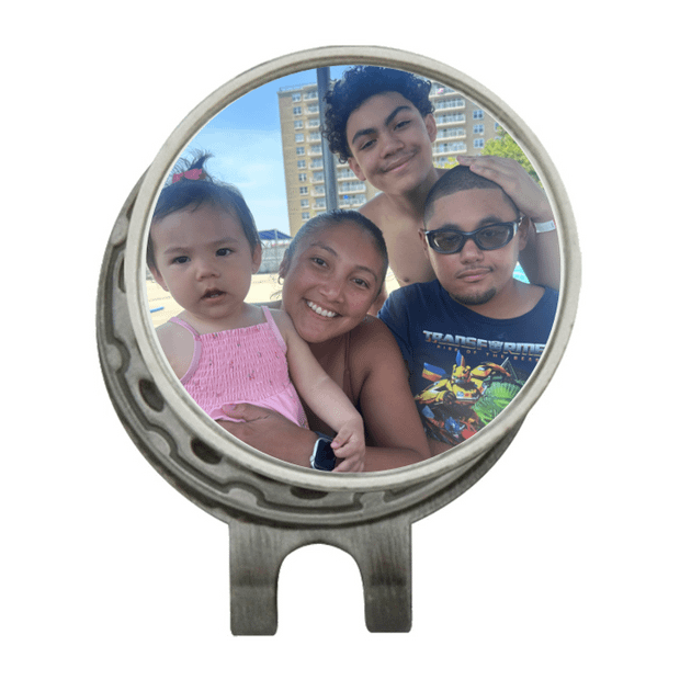 Hat Clip Ball Marker Silver