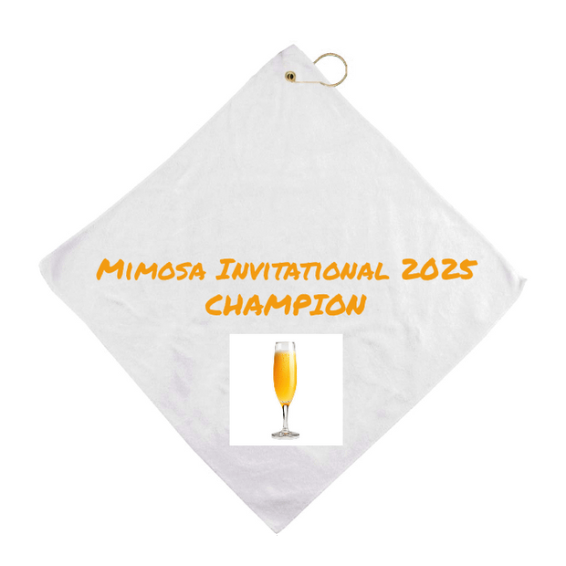 Custom 16" x 16" Golf Towel