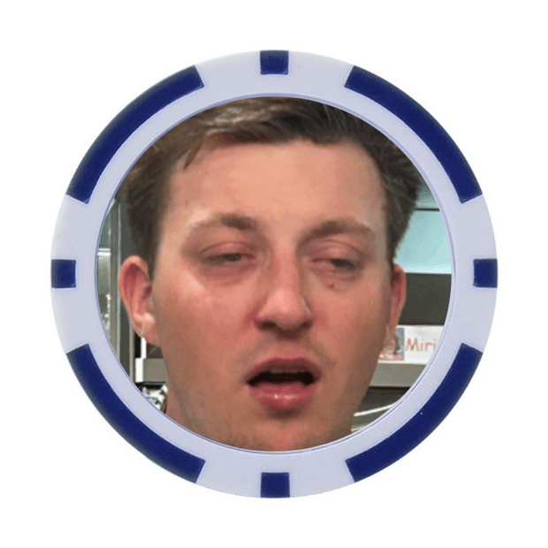 30 Poker Chips in Tube