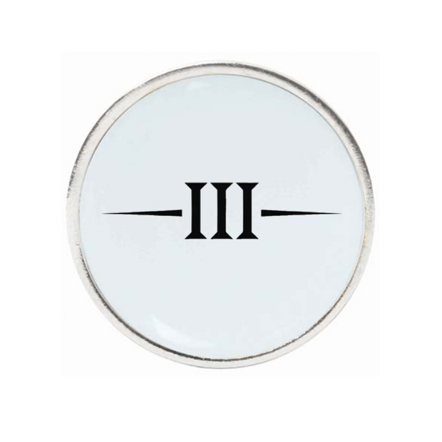 10 Pack Silver Ball Markers