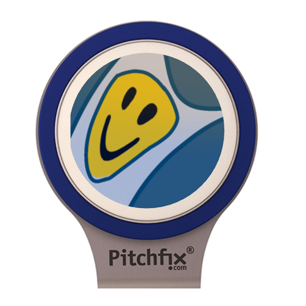 Blue Pitchfix Hatclip