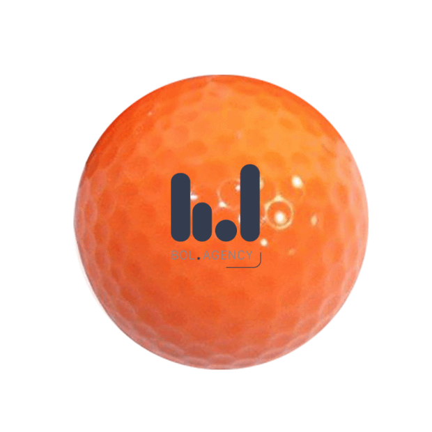 Value Golf Balls Orange