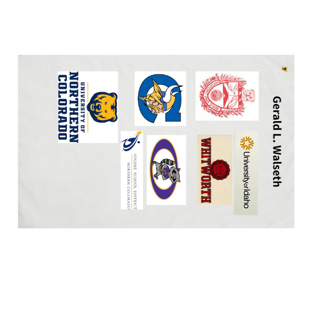 Custom 24" x 15" Golf Towel