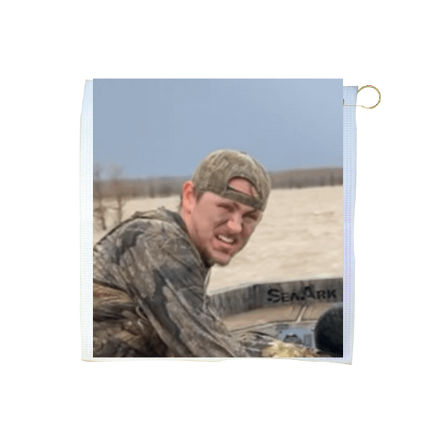 Custom 16" x 16" Waffle Golf Towel