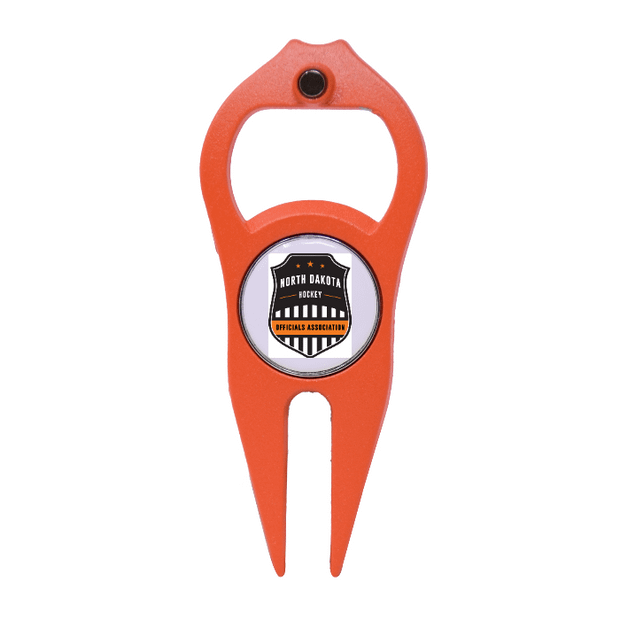 Orange Hat Trick 6 in 1 Divot Tool
