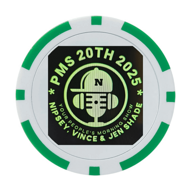 30 Poker Chips in Tube