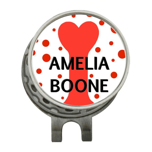 Hat Clip Ball Marker Silver