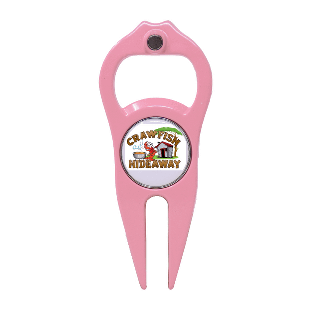 Pink Hat Trick 6 in 1 Divot Tool