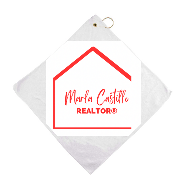 Custom 16" x 16" Golf Towel