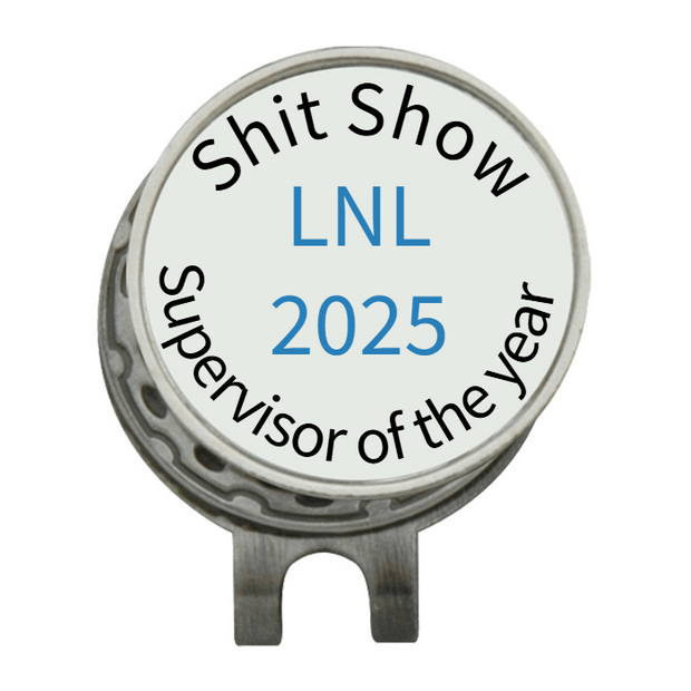 Hat Clip Ball Marker Silver