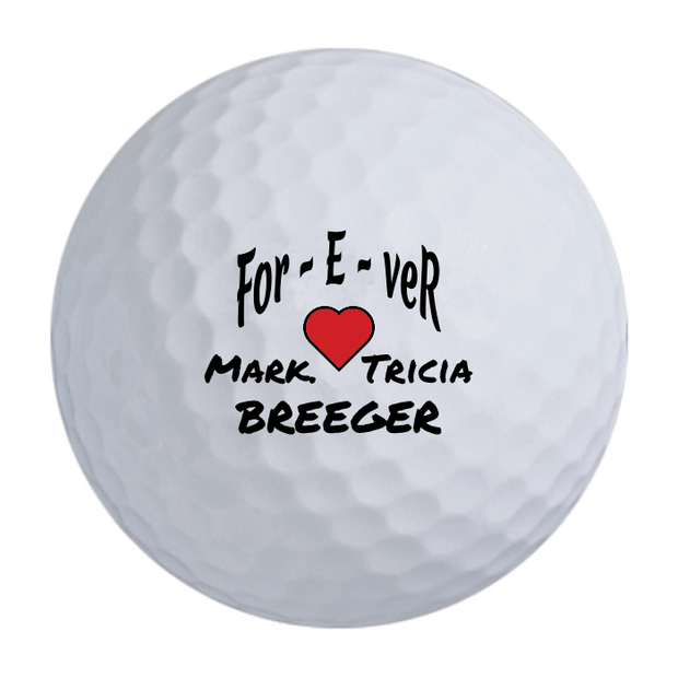 Custom Callaway Supersoft Golf Balls One Dozen