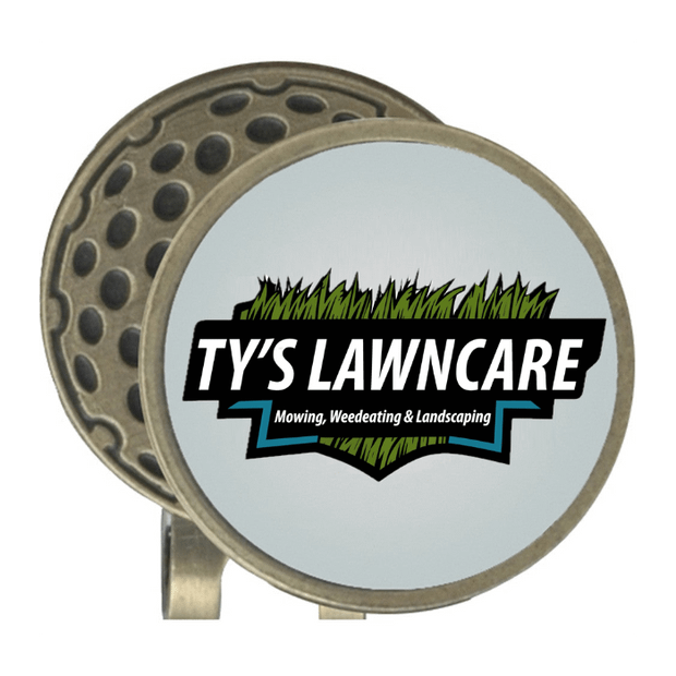 Hat Clip Ball Marker Brass