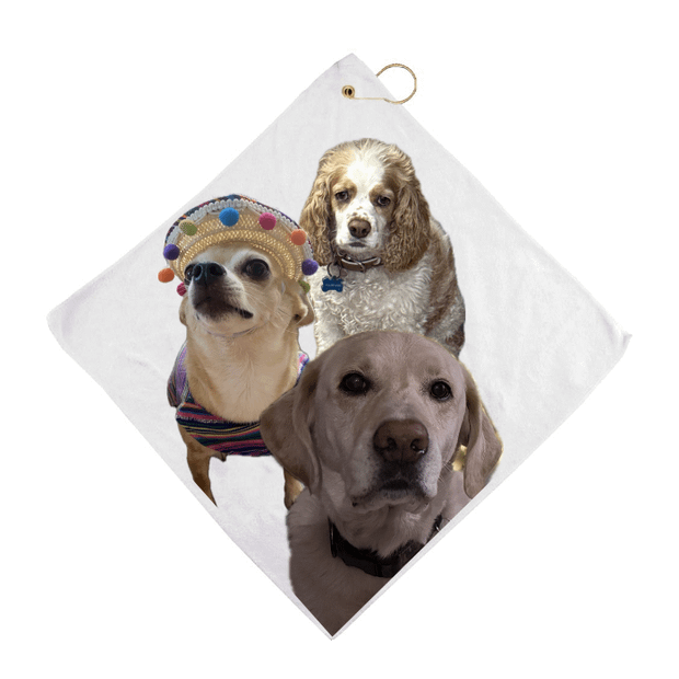 Custom 16" x 16" Golf Towel