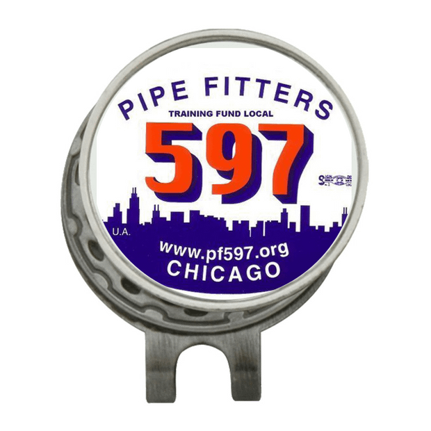 Hat Clip Ball Marker Silver