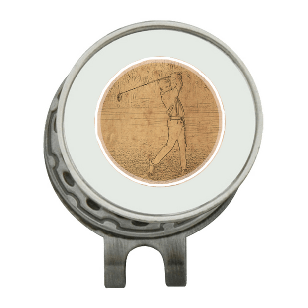 Hat Clip Ball Marker Silver
