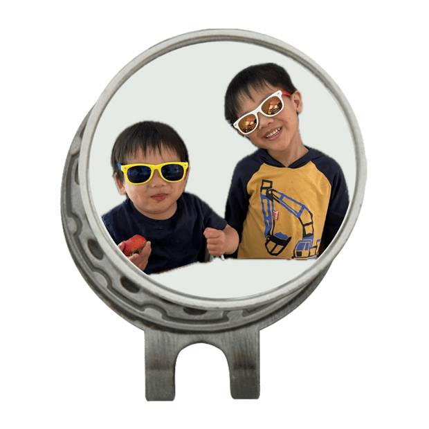 Hat Clip Ball Marker Silver