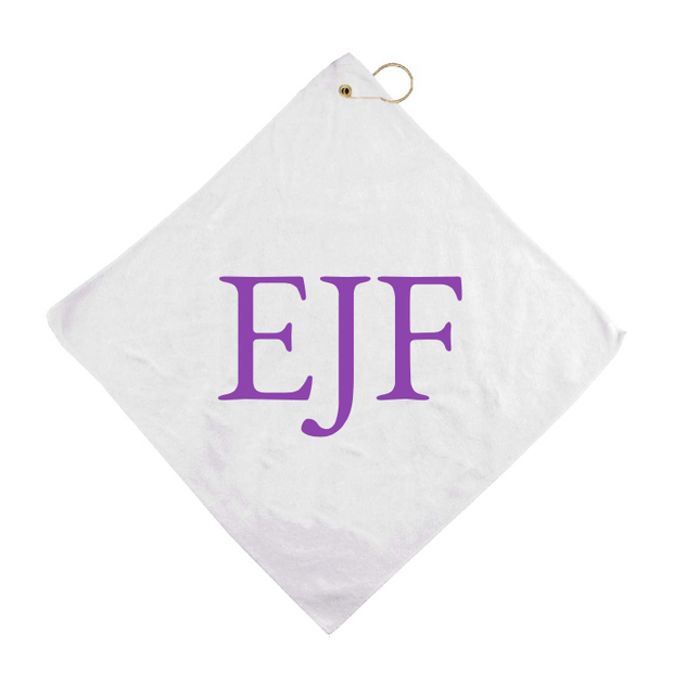 Custom 16" x 16" Golf Towel