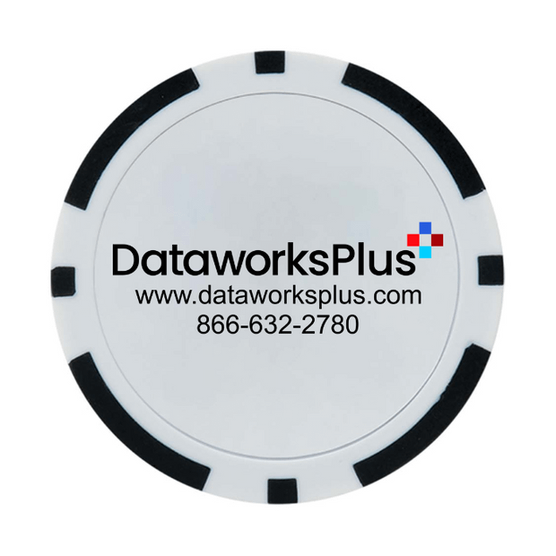 30 Poker Chips in Tube