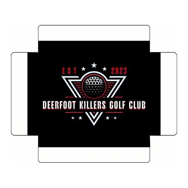 Custom Golf Ball Dozen Box Lid