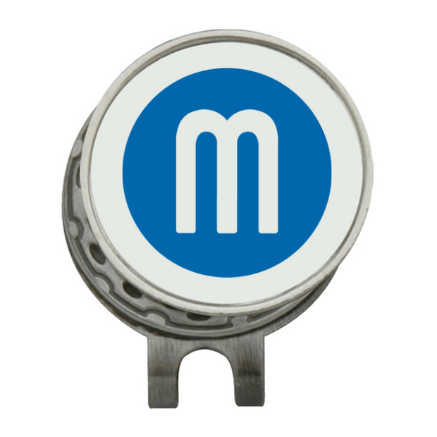 Hat Clip Ball Marker Silver