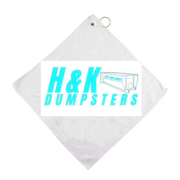 Custom 16" x 16" Golf Towel