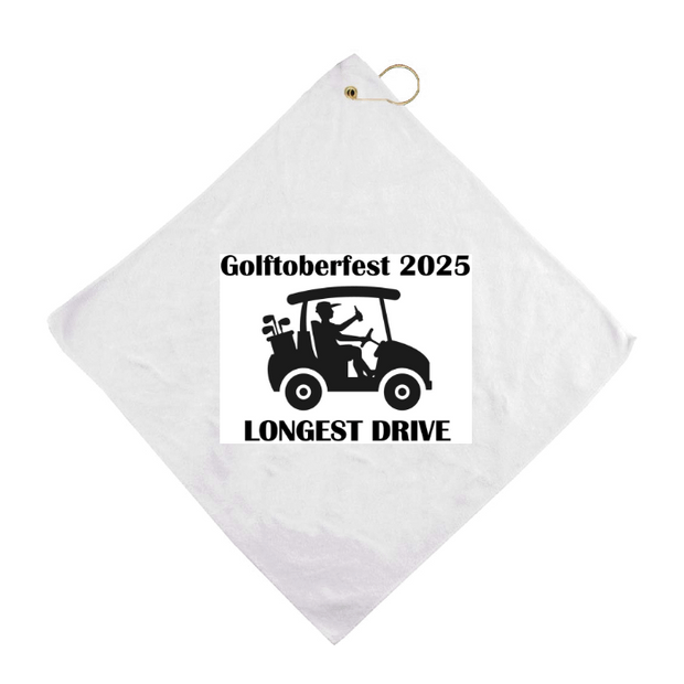 Custom 16" x 16" Golf Towel